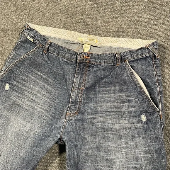 Vintage 90s MADSOUL Baggy Wide Leg Carpenter Jeans Mens 40x32 Skater Rap Hip Hop - Picture 5 of 12